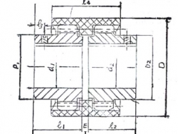 DB3202-87挠性鼓形联轴器(弹性内齿型)