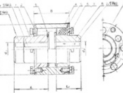 GB5015-85弹性柱销齿式联轴器(ZLD型圆锥形轴孔型)